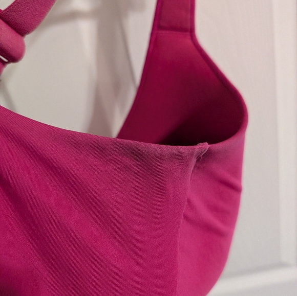 Cacique Lane Bryant Bra Lightly Lined Full Coverage No Wire Black Pink Size 44G - Picture 12 of 12